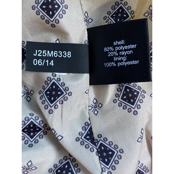 The Limited Blazer Womens L Brown Jacket Button Pockets Y2K Tweed Lined Preppy - Picture 4 of 14